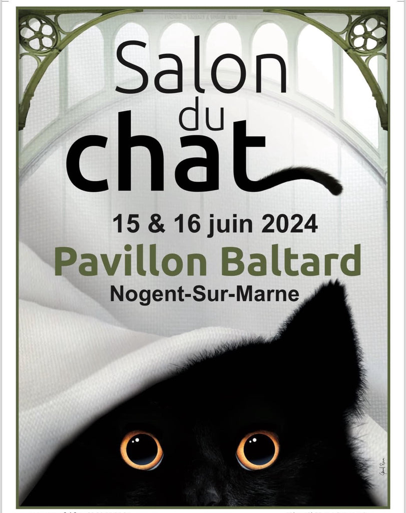 L’équipe Moogoopet au salon du chat au Pavillon Baltard