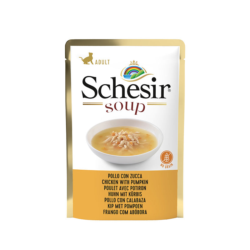 SCHESIR - Soupe Au Poulet Et Citrouille Pour Chat