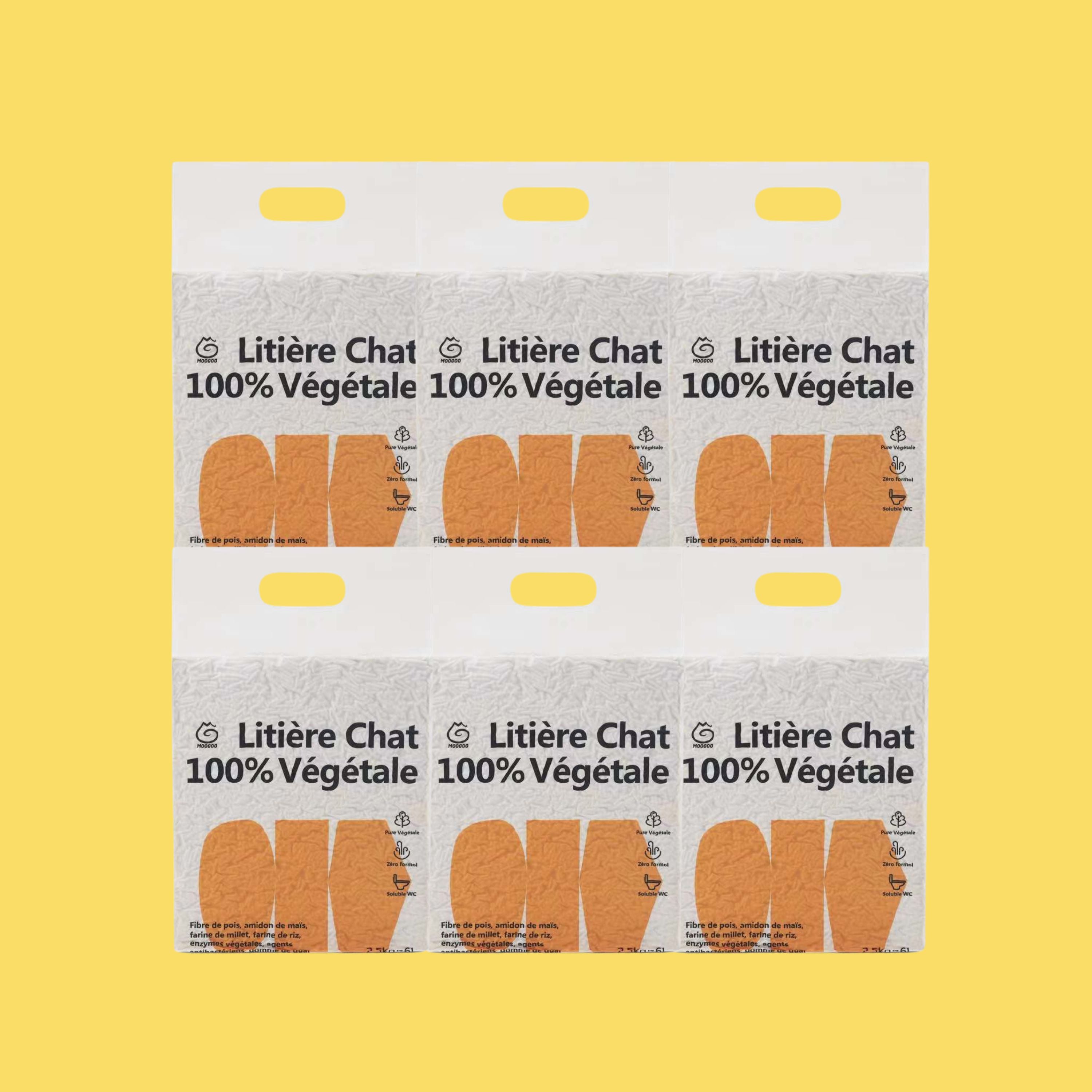 MOOGOO - 100% plant-based cat litter 